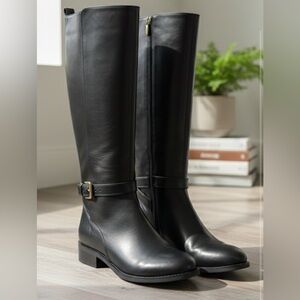 Nine West Black Over the Knee Boots